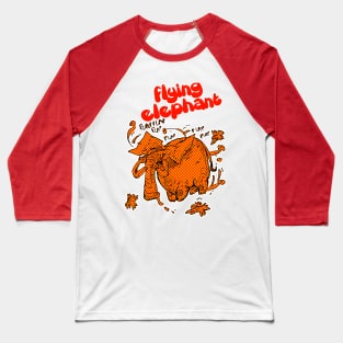 flying elephant Baseball T-Shirt